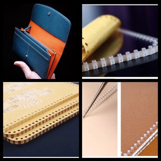 Mẫu rập ví dài dụng cụ hỗ trợ làm đồ da chuyên dụng