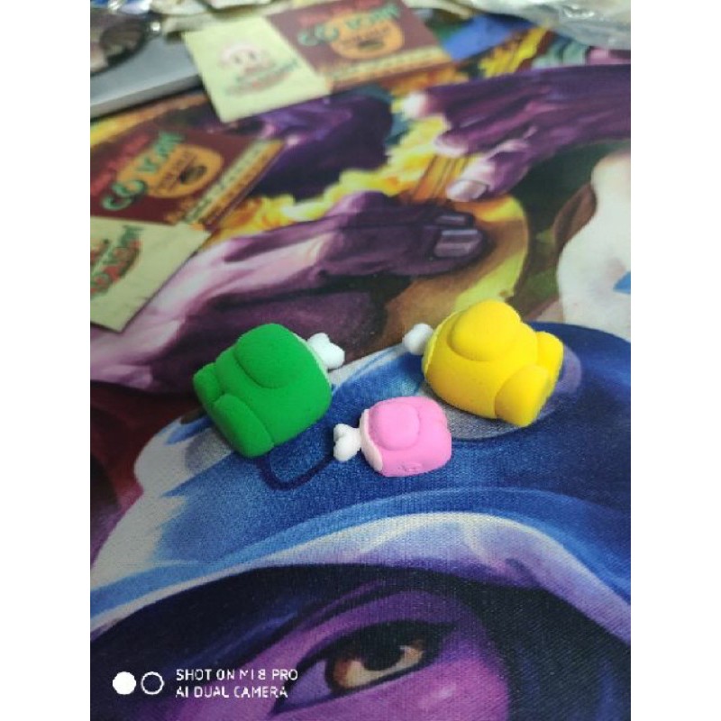 Đất sét super clay siêu nhẹ tự khô combo+bộ 8 cây tạo hình+móc khoá+khoen móc, nặn tượng, tạo hình chụp ảnh, làm slime