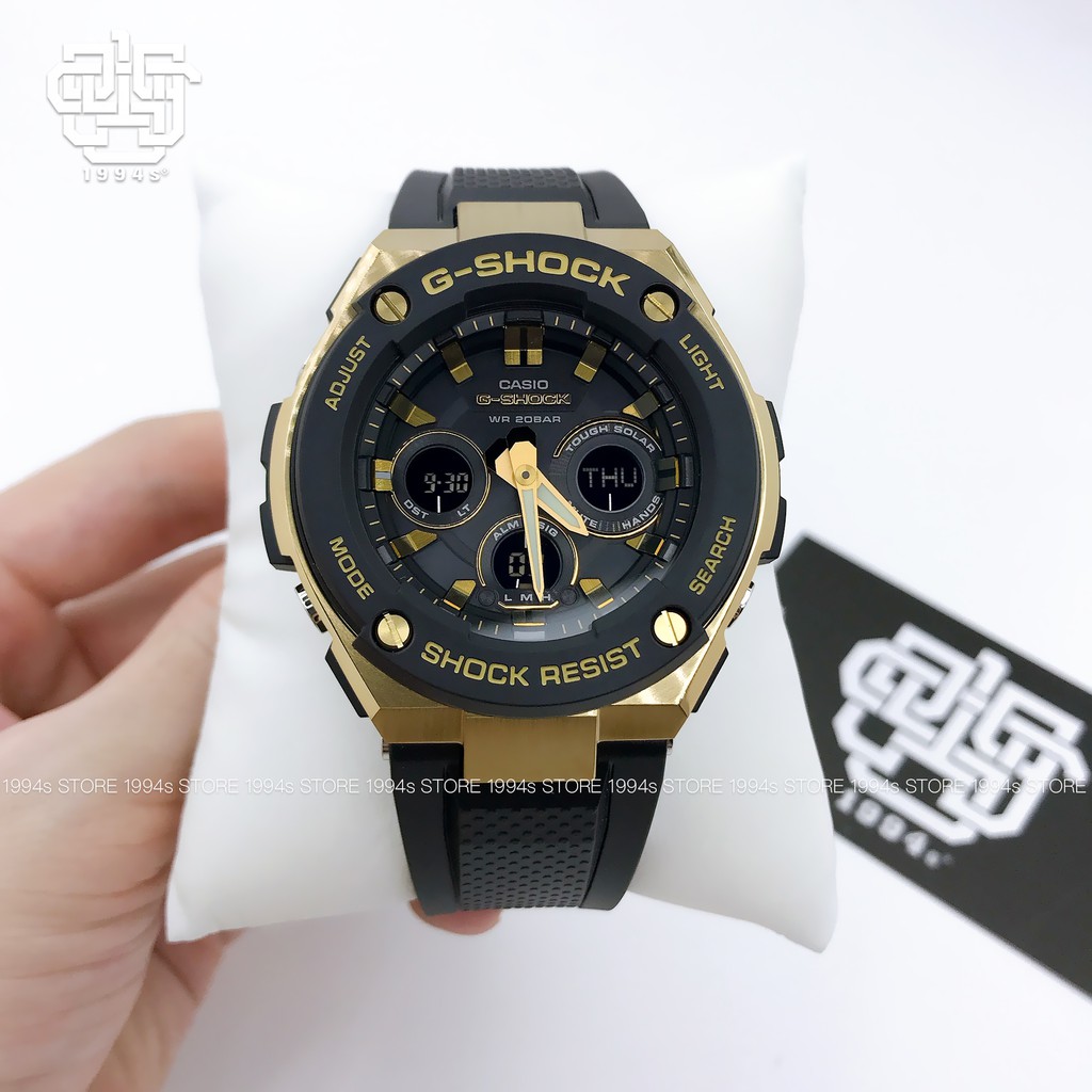 Đồng hồ nam Casio G-Shock GST-S300 / GST-S300G-1A9 chống va đập, chống nước 200m, size 49mm, hàng chính hãng