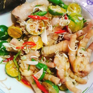 Chân gà sả tắc