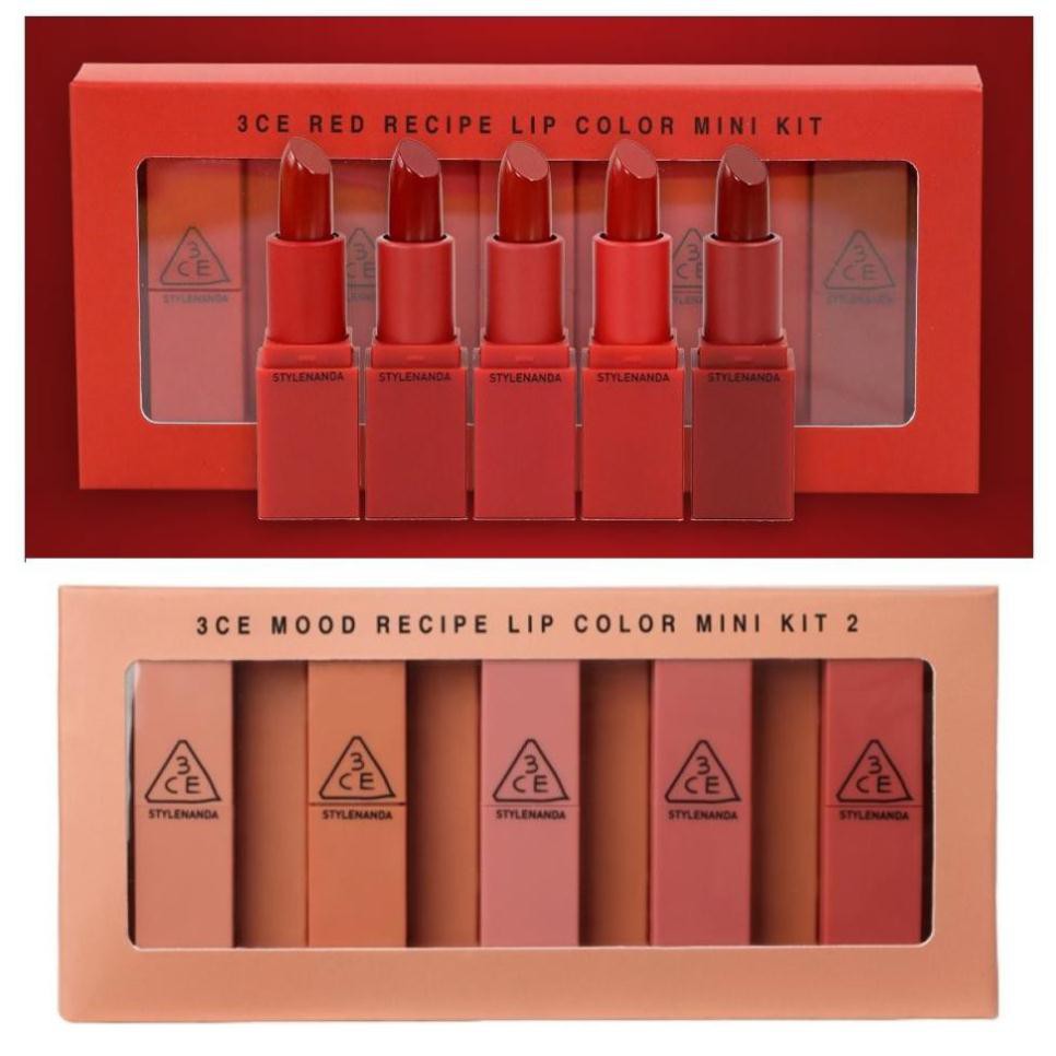 Set 3CE Red Recipe Color Mini Kit