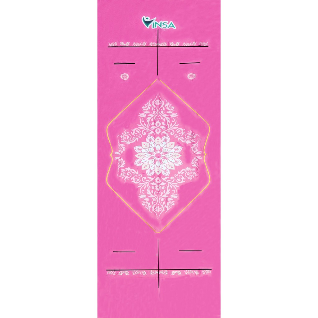 KHĂN TRẢI THẢM YOGA 3D CỐ ĐỊNH 4 GÓC VINSA