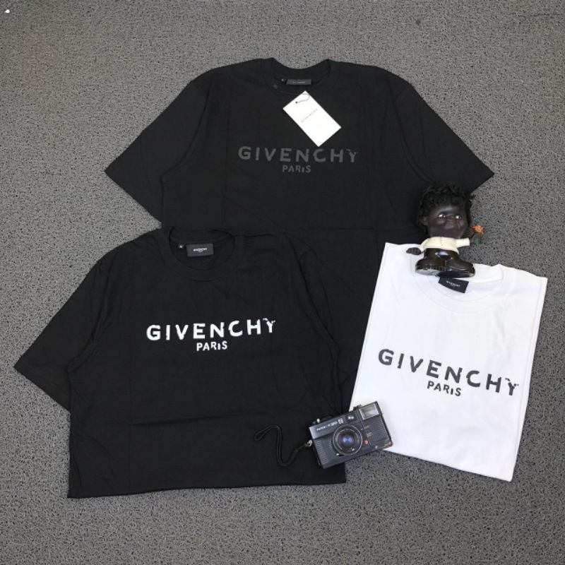 Givenchy Áo Thun Ngắn Tay In Chữ Givenchy Cá Tính