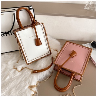 Túi handmade tự đan da Pu siêu sang chảnh hot tiktok