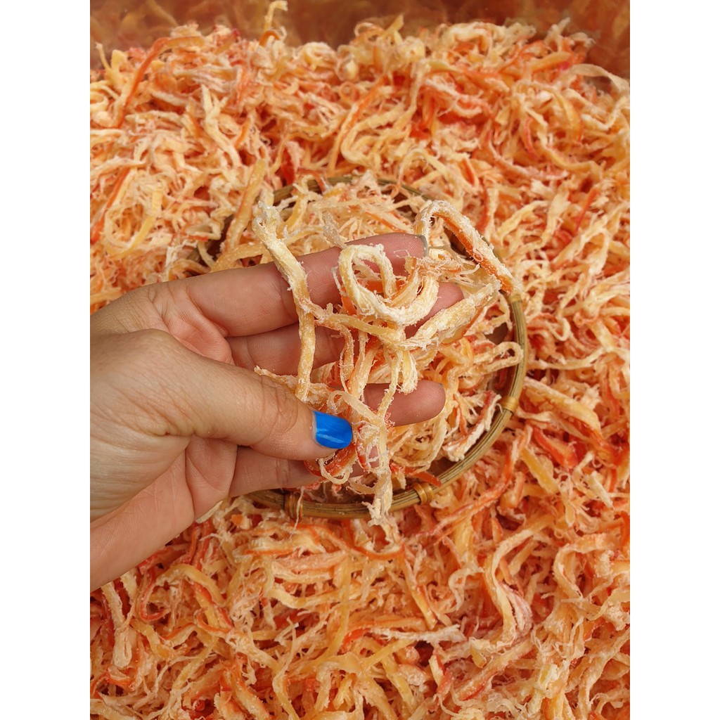 Khô Mực Xé Sợi Hấp Nước Dừa Lon 120Gr | BigBuy360 - bigbuy360.vn
