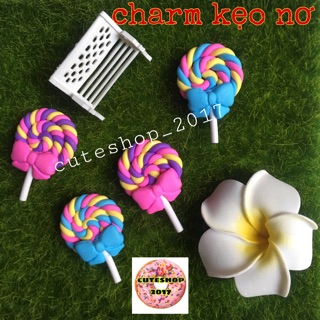 charm kẹo nơ- nguyên liệu slime