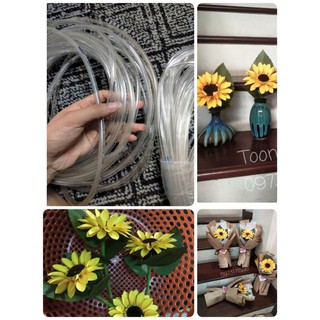 1m Ống nhựa làm THÂN HOA các loại [Hướng dương, Tulip, Đồng tiền...]