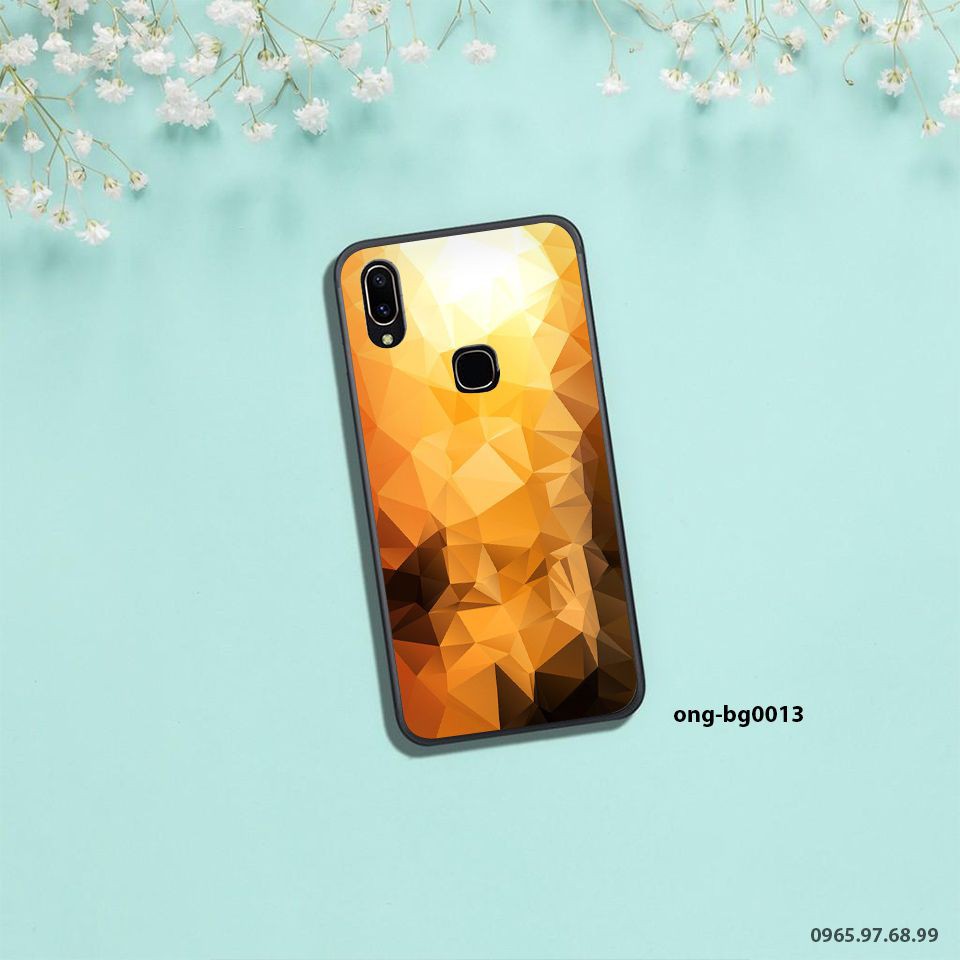 Miếng dán skin cho các dòng Vivo V9, Y85 in hình vân kim cương nhiều màu sắc cực đẹp