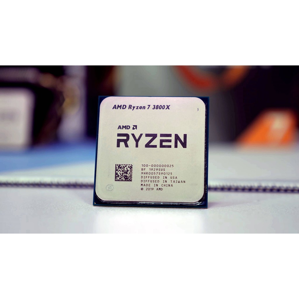 Bộ vi xử lý AMD Ryzen 7 3800X (3.9GHz turbo up to 4.5GHz, 8 nhân 16 luồng, 32MB Cache, 105W) - Full box bảo hành 36T