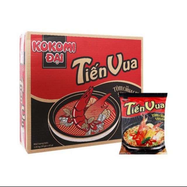 Thùng 30 Gói Mì Tiến Vua