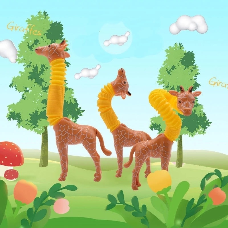 Đồ Chơi Squishy Hình Hươu Cao Cổ Dễ Thương