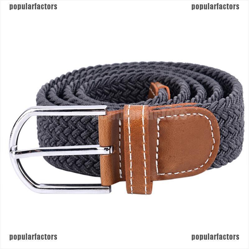 Thắt Lưng Vải canvas Co Giãn Tốt Thiết Kế Cá Tính Cho Nam Và Nữ