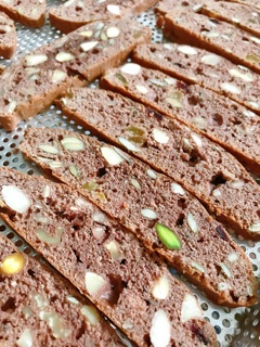 Bánh Biscotti vị chocolate