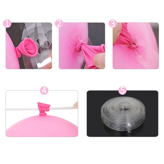 Dây kết nối định hình bong bóng trang trí sinh nhật