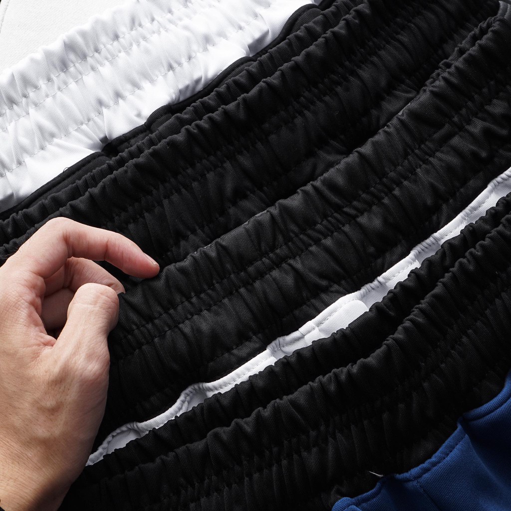 Quần Short Nam Thể Thao Cao Cấp Chất Thun Poly Dày Dặn , Quần Đùi Nam Phong Cách Trẻ Trung