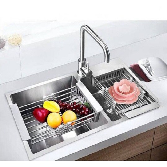 Rổ Rút Gọn đa năng để bồn rửa chén...