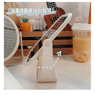 Gương lúa mạch để bàn xinh xắn