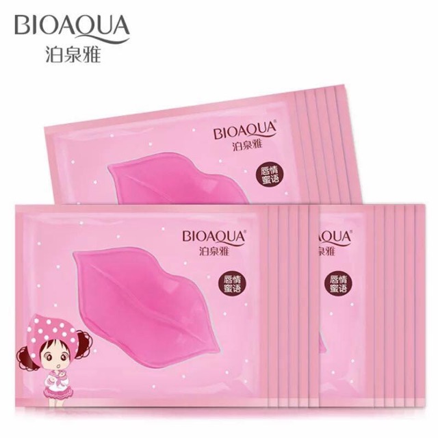 MẶT NẠ DƯỠNG MÔI BIOAQUA (mẫu mới nhất)