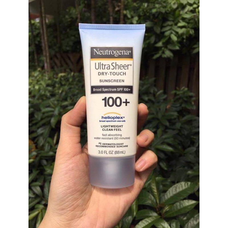 Kem Chống Nắng Neutrogena Ultra Sheer Dry Touch SPF 55 /SPF 70 /SPF 100+