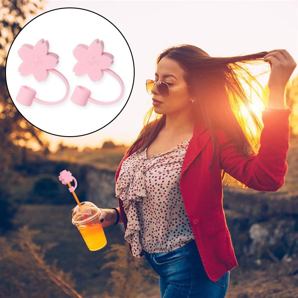 CLEVER Cute And Handy Cartoon Silicone Straw Lid