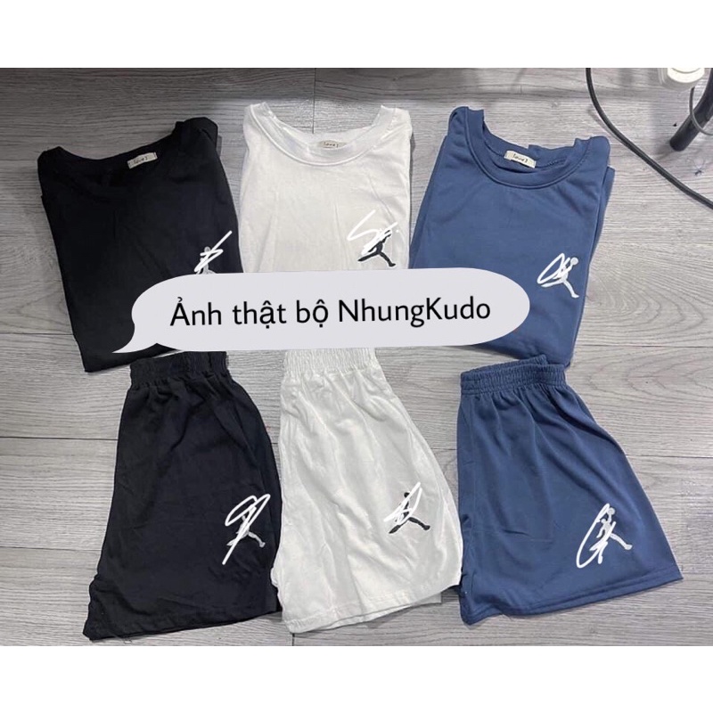 Set bộ ❤️FREESHIP❤️Áo thun tanktop kèm quần short mùa hè dành cho nữ Nhungkudo