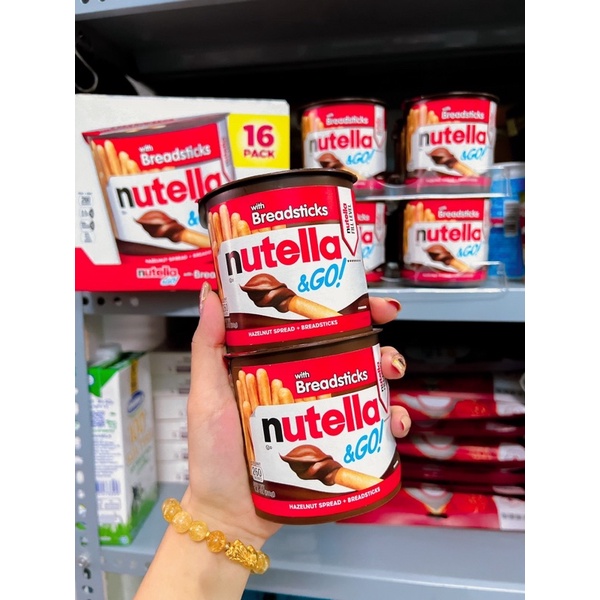 [Date 2024] BÁNH QUE CHẤM SOCOLA NUTELLA & GO