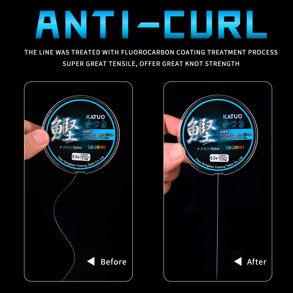 CUREL Cuộn Dây Cước Câu Cá PROBEROS 500m 5.73-43LB