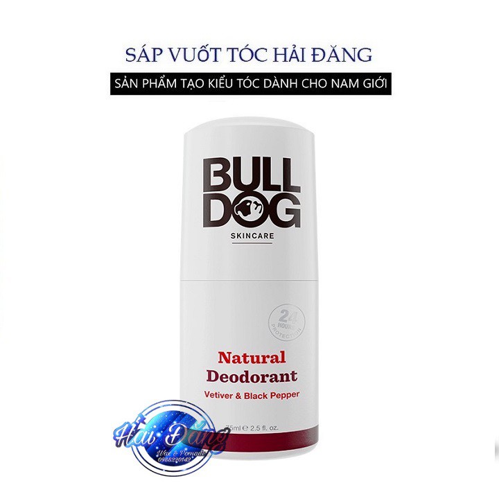 [Chính hãng UK] Lăn khử mùi Bulldog Natural Deodorant - 75ml