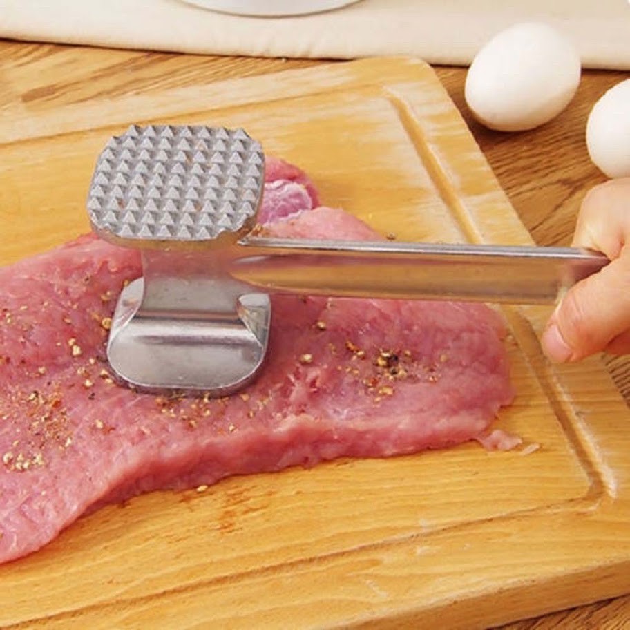 Búa Đập thịt, Đập Đá, Hành tỏi Xả,... 2 Mặt Chống Gỉ Nhôm Đúc