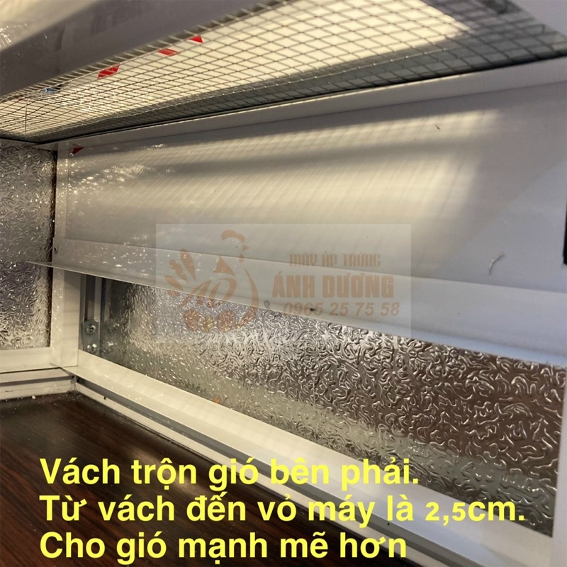 Máy Ấp Trứng Nam An F200 - 216 quả trứng gà -TẶNG máy phun sương tự động tự hút nước ngoài