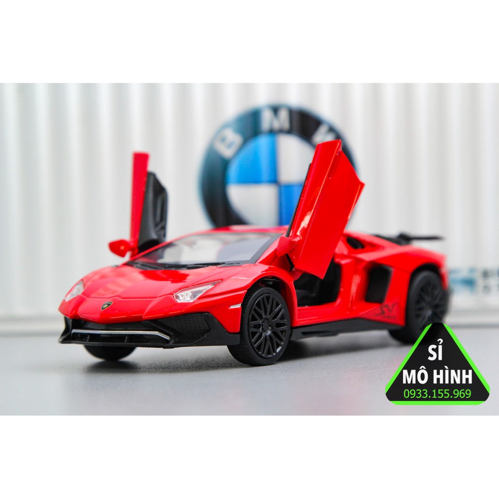 [ Sỉ Mô Hình ] Mô hình siêu xe Lambo Aventador SV 1:32