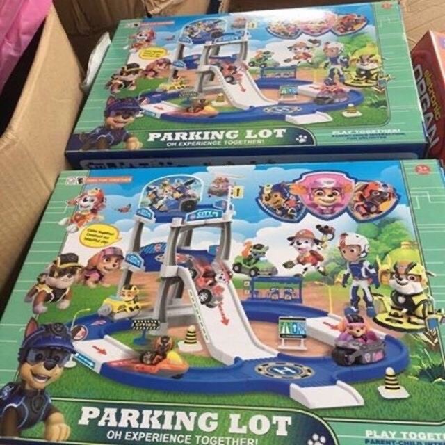 Đồ chơi bãi đỗ xe chó cứu hộ Pawpatrol - Parking Lot - Đồ chơi lắp ráp mô hình