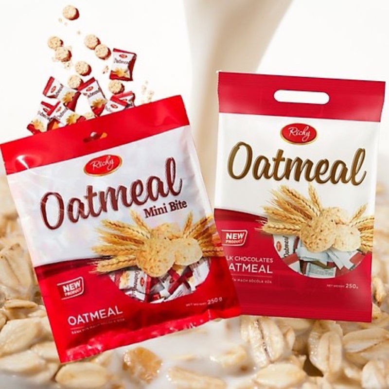 BÁNH YẾN MẠCH OATMEAL RICHY 40G -  250G -220G