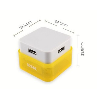 HUB USB 4 CỔNG SSK SHU 020