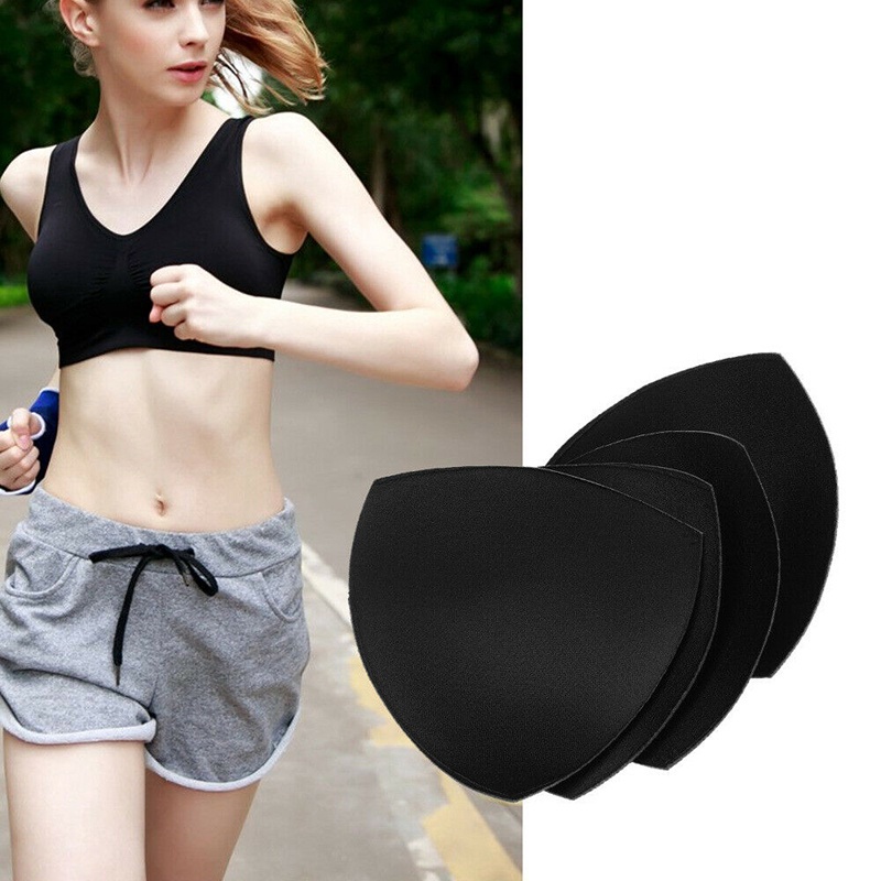 1 Cặp mút đệm áo ngực hình tam giác có thể tháo rời