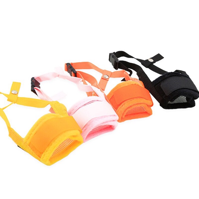 Rọ Mõm Vải Dán Cho Chó