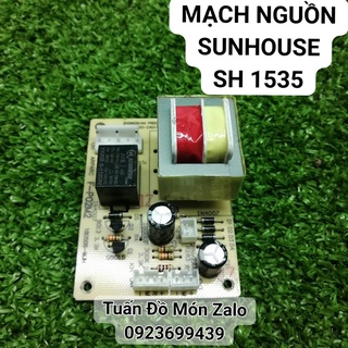 Mạch Boar Nguồn Bình thủy điện Sunhouse SH 1535 3.5 lít phụ tùng linh kiện chính hãng