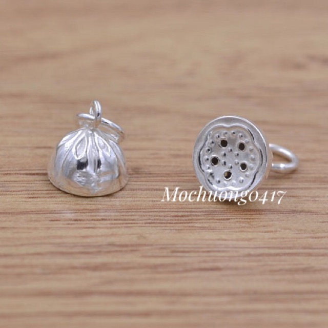 CHUYÊN SỈ  Charm bạc đài sen hàng siêu đẹp - Bạc tốt loại 1, PH263