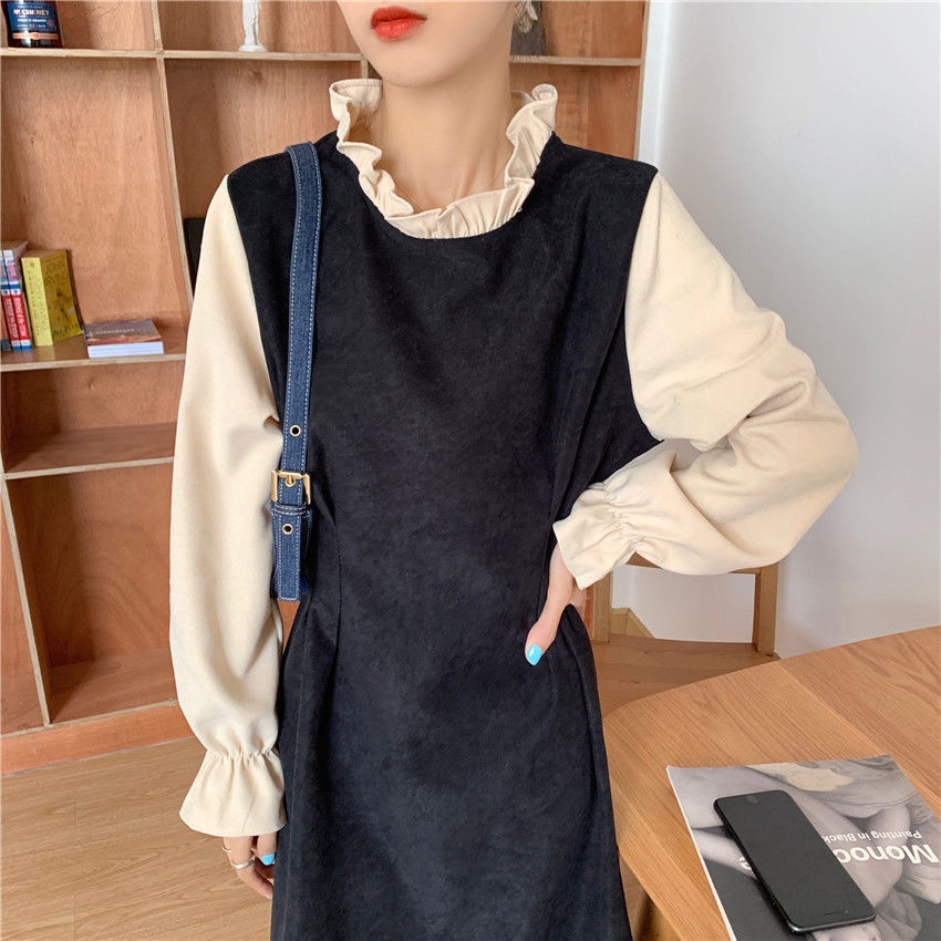 Đầm Perty thời trang retro phong cách Pháp đáng yêu cho nữ