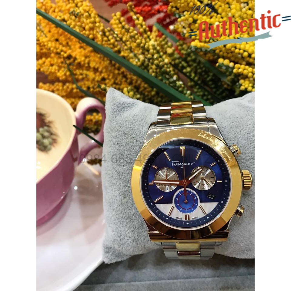 ĐỒNG HỒ NAM SALVATORE FERRAGAMO 1898 FFM110016