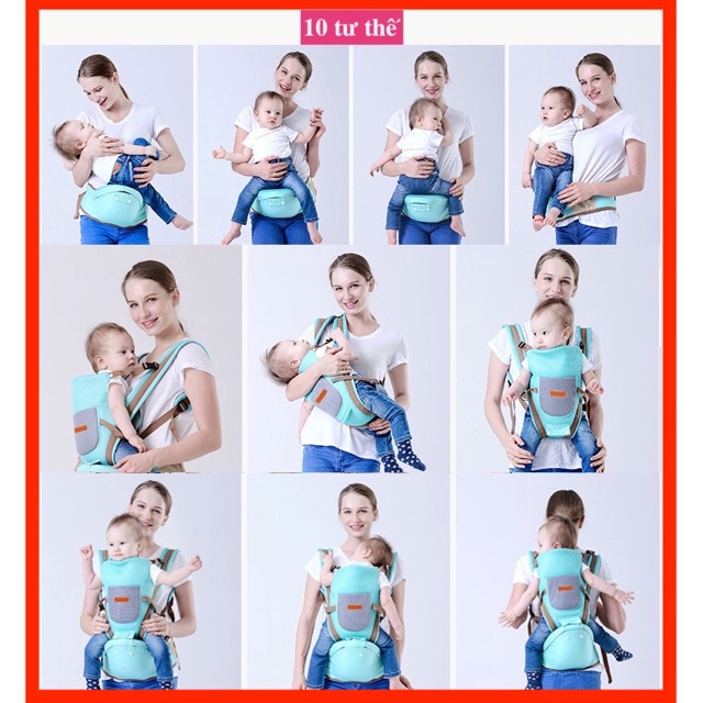 ĐỊU NGỒI BABY LAP 4 TƯ THẾ CHÍNH HÃNG CÓ HỘP