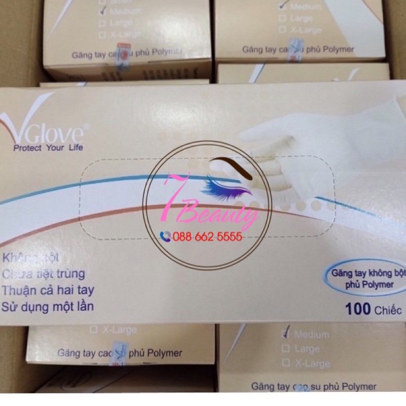 [10-25-50Đôi]Găng Tay Đen Y Tế Không Bột Dùng Trong Spa và Phun Xăm Thẩm Mỹ