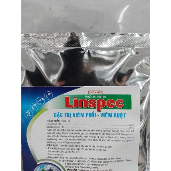 Linspec 100 gram thức ăn cho thú cưng hsd 24/05/2024