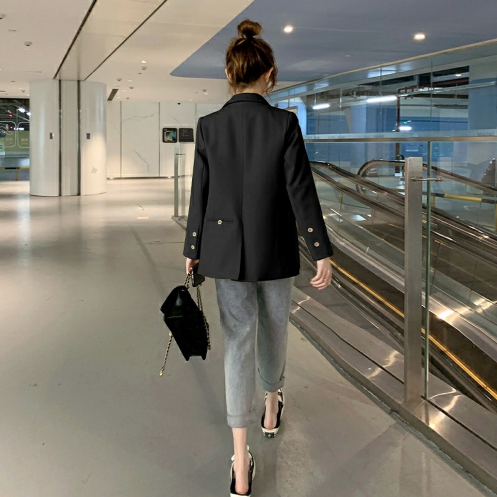 (Oder) Áo blazer túi giả phía sau trẻ trung năng động | BigBuy360 - bigbuy360.vn