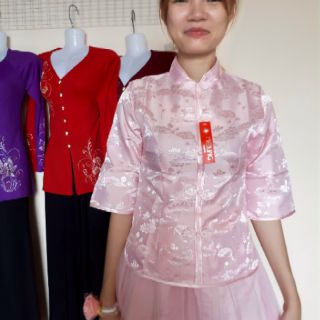 Sét đầm kiểu dáng sườn xám có hình thật
