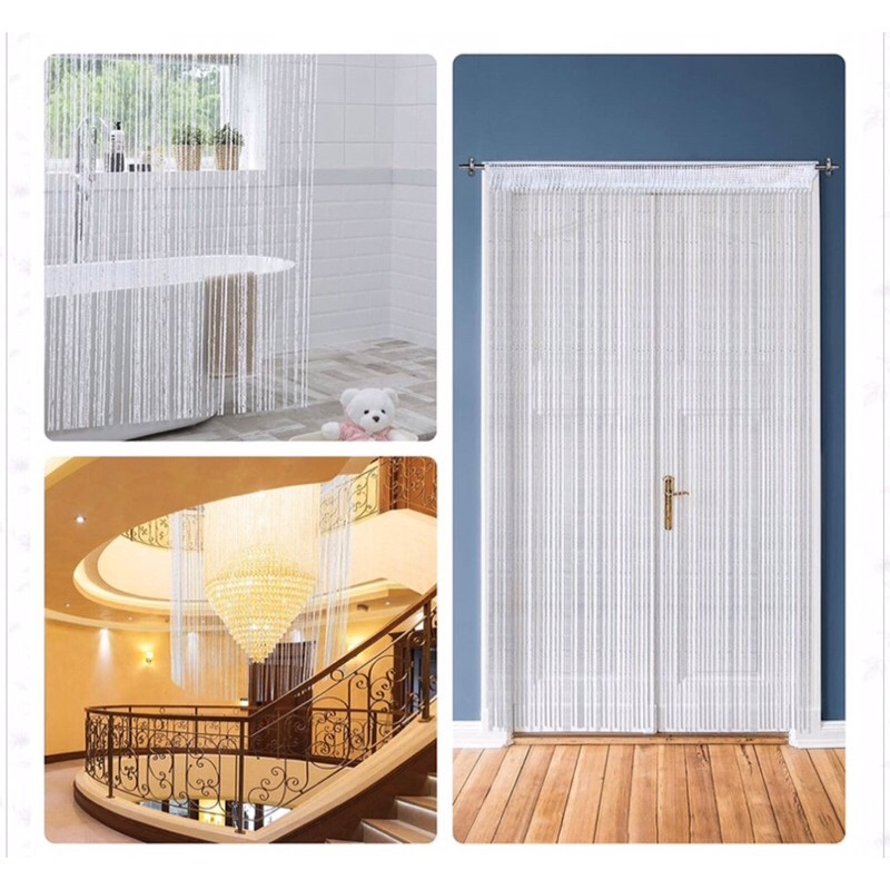 Rèm trang trí kim tuyến dài 3m x 3m và 3x0,7