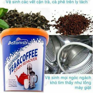 ( Mẫu Mới )Bột Tẩy Rửa Đa Nănh Cặn Trà & cafe Astonish