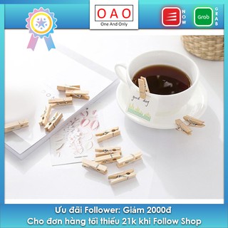 Kẹp Gỗ Nhiều Màu / Màu Gỗ