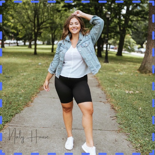 Quần Legging Đùi  Hãng ASOS Cạp Cao, Co Giãn 4 Chiều Loại 1 Big Size Đến 100kg, Tập Gym , Đi Chơi  NaLy House