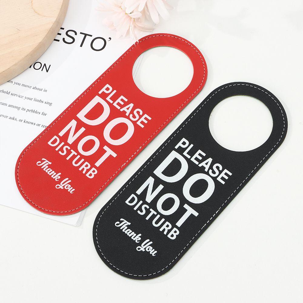 Móc Treo Tay Nắm Cửa Hai Mặt Bằng Chất Liệu Bền Tiện Lợi Dành Cho Khách Sạn